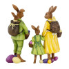 Familia Coelhos 20cm